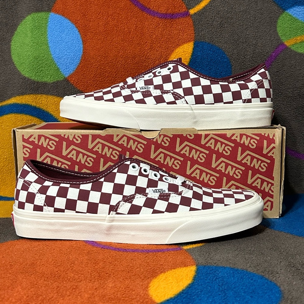 Vans Authentic Checkerboard Port Royal Shoes